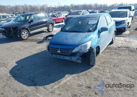 2022 Mitsubishi Mirage Es/Le z USA, uszkodzony, nr VIN ML32AUHJ1NH007996